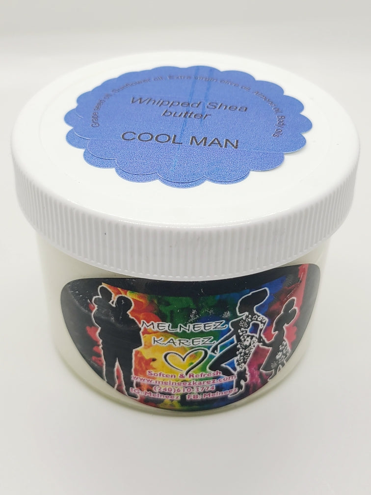 Men's Whipped Shea butter - Cool Man